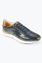 Load image into Gallery viewer, Azor Calabria Navy Trainers
