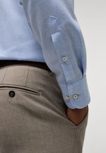 Load image into Gallery viewer, Eterna 1863 Soft Tailored Flannel Shirt in Light Blue
