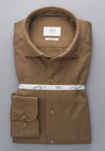 Load image into Gallery viewer, Eterna 1863 Soft Tailored Flannel Shirt in Caramel
