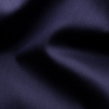 Load image into Gallery viewer, Eton Signature Twill Contemporary Fit Shirt Navy with Floral Print Trim 10000448529
