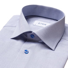 Load image into Gallery viewer, Eton Contemporary Fit Twill Shirt Mid Blue 10000176925
