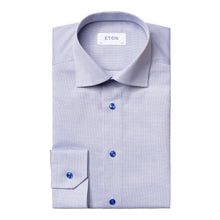 Load image into Gallery viewer, Eton Contemporary Fit Twill Shirt Mid Blue 10000176925
