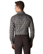 Load image into Gallery viewer, ETON Signature Twill Slim Fit Shirt Navy Paisley Print
