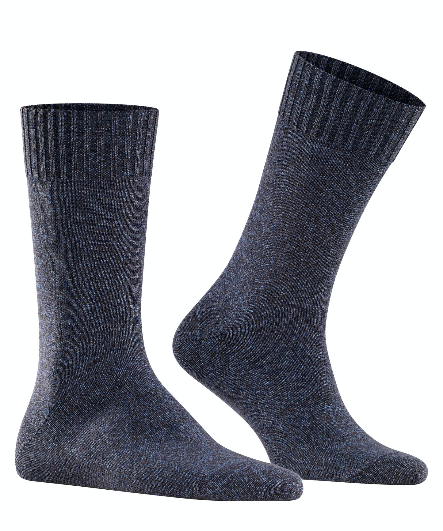 FALKE DENIM ID Socks in Blue-Brown
