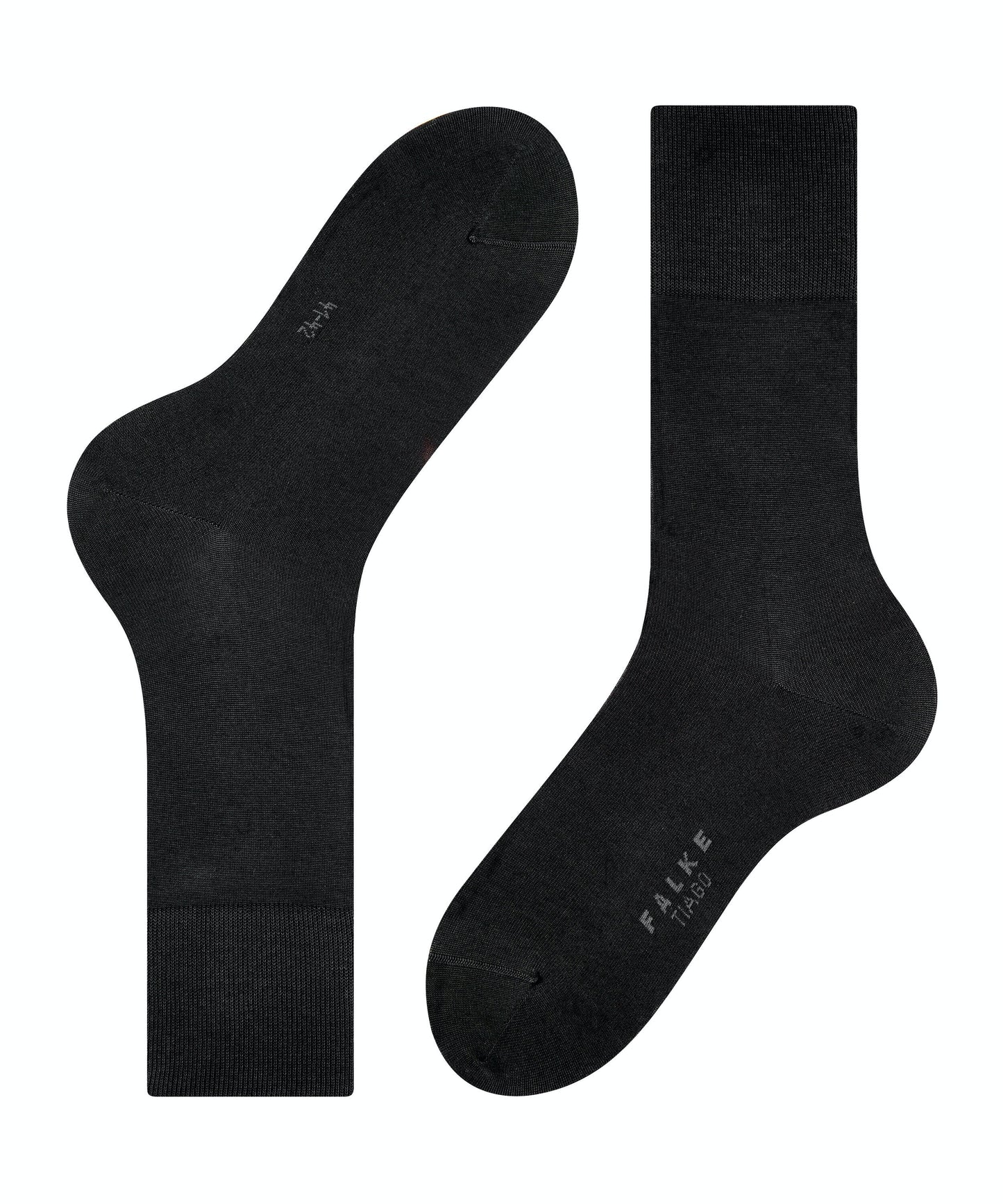 FALKE TIAGO Socks in Black 14662-3000
