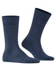 Load image into Gallery viewer, FALKE Sensitive London Socks Navy Melange
