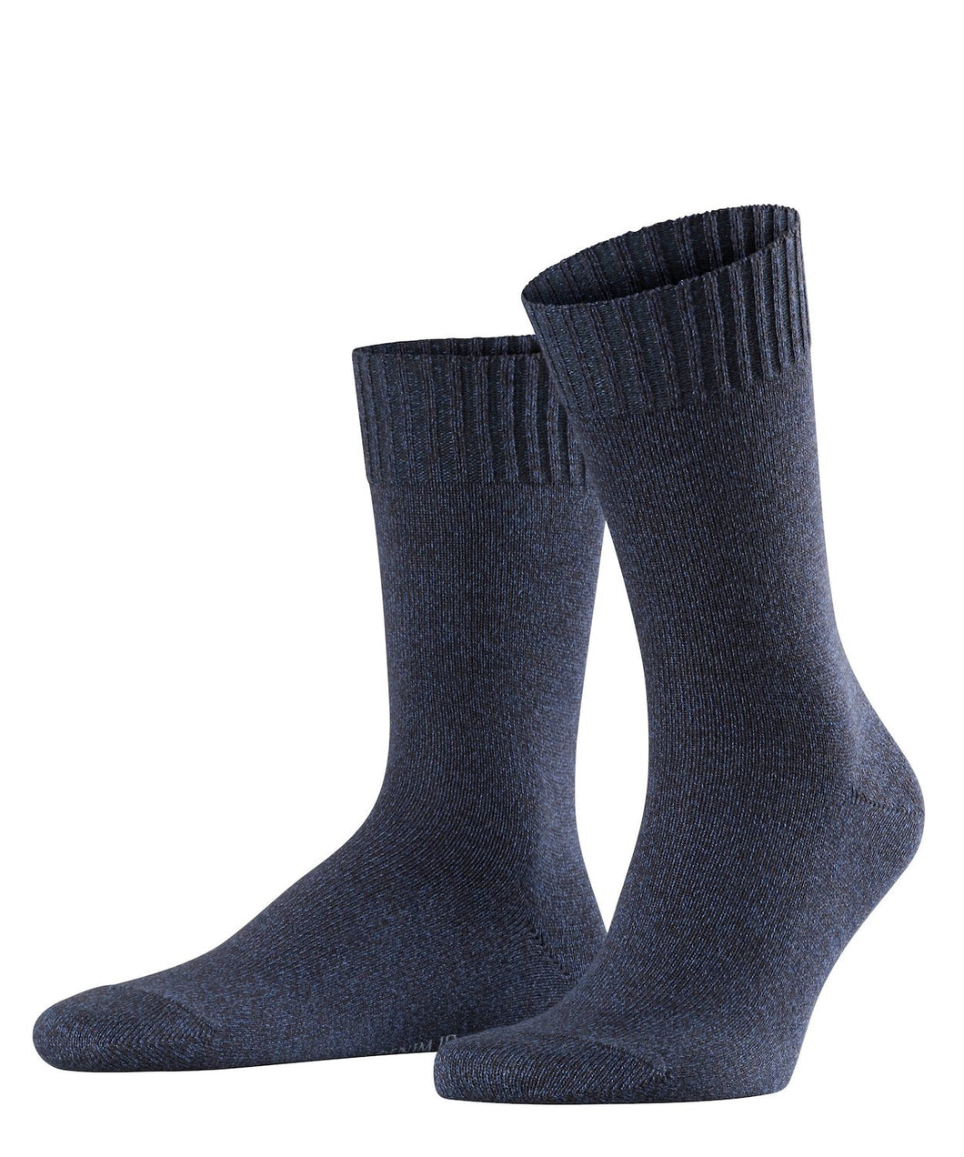 FALKE DENIM ID Socks in Blue-Brown