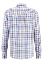Load image into Gallery viewer, Fynch-Hatton Check Shirt Light Blue 13038120
