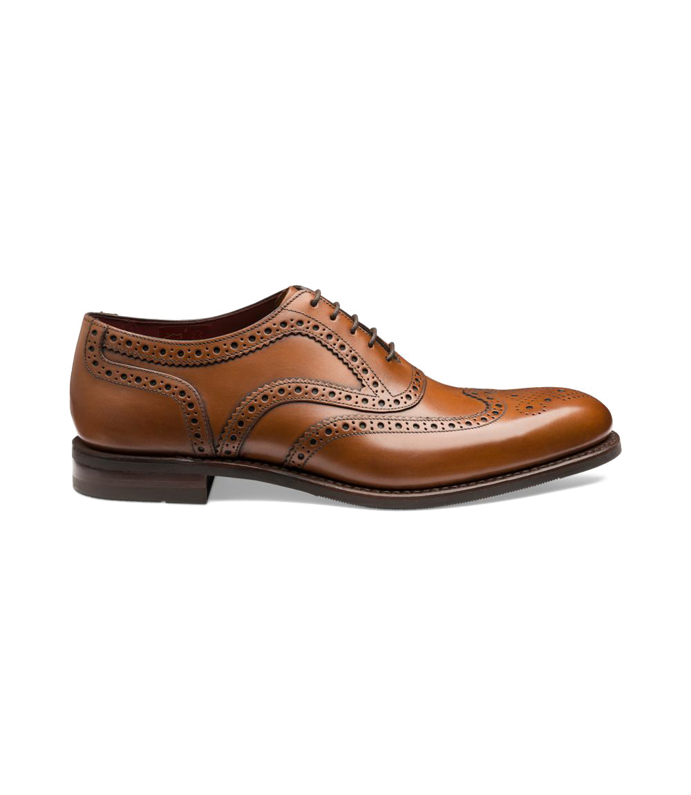 Loake Kerridge Shoes - Cedar Calf Leather