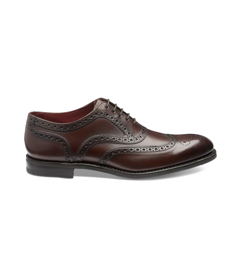 Loake Kerridge Shoes - Dark Brown Calf