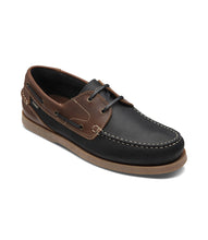 Load image into Gallery viewer, LOAKE Lymington Brown Oiled Nubuck Deck shoes

