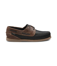 Load image into Gallery viewer, LOAKE Lymington Brown Oiled Nubuck Deck shoes
