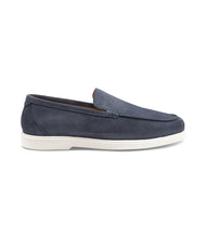 Load image into Gallery viewer, LOAKE Tuscany Denim Blue Suede Shoes
