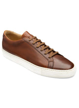 Load image into Gallery viewer, LOAKE Sprint Hand Painted Chestnut Calf Sneakers
