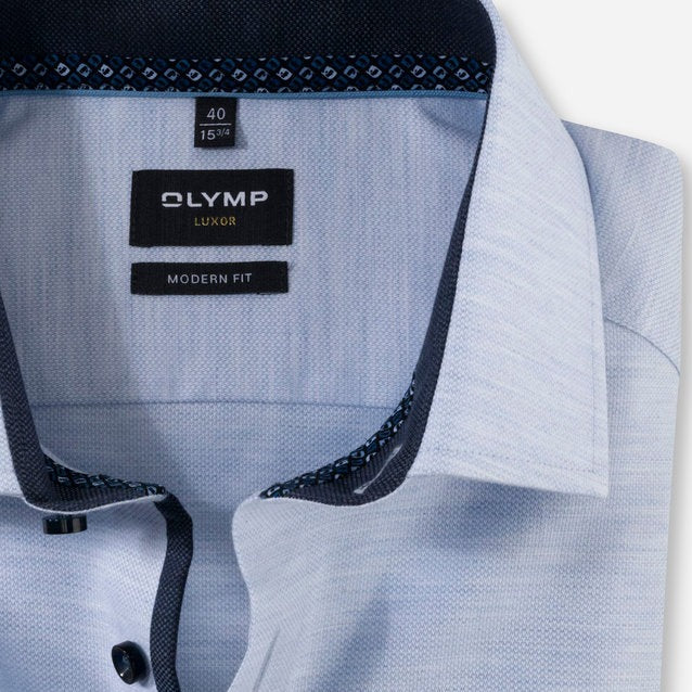 Olymp Luxor Slim Fit Shirt - Light Blue