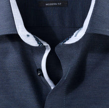 Load image into Gallery viewer, OLYMP Luxor Modern Fit Shirt in Navy
