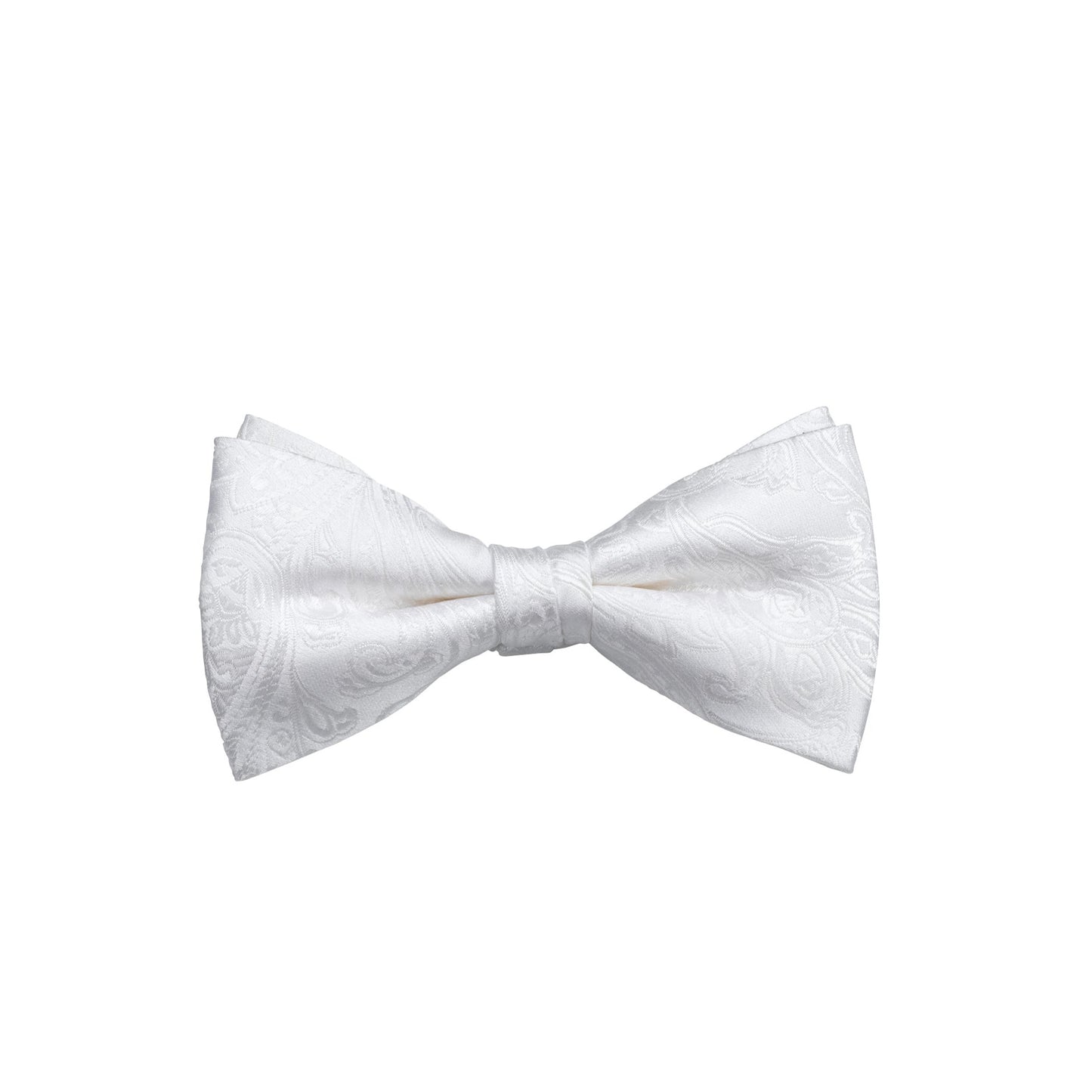 Olymp Silk Jacquard Bow Tie - Champagne