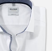 Load image into Gallery viewer, OLYMP Level 5 Body Fit Shirt in White 206524
