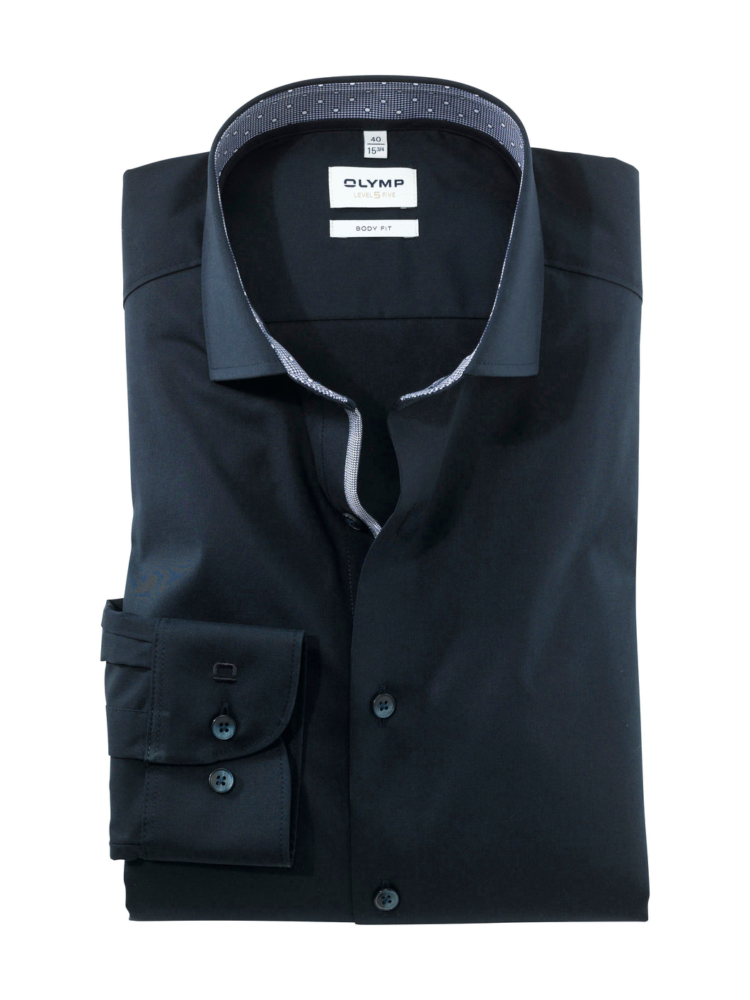 OLYMP Level 5 Body Fit Shirt in Navy