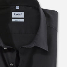 Load image into Gallery viewer, OLYMP Level 5 Body Fit Shirt in Black
