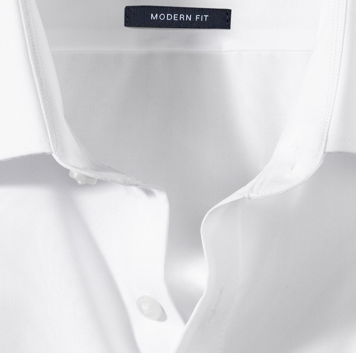 Olymp Luxor Modern Fit Non-Iron Shirt - White