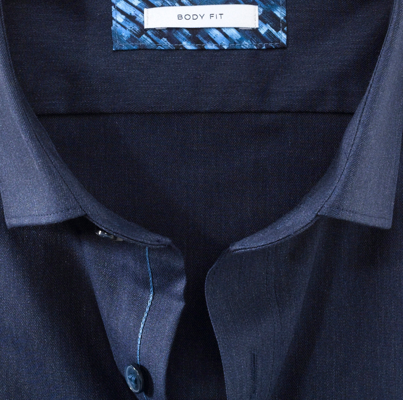 Olymp Level 5 Slim Fit Shirt - Navy