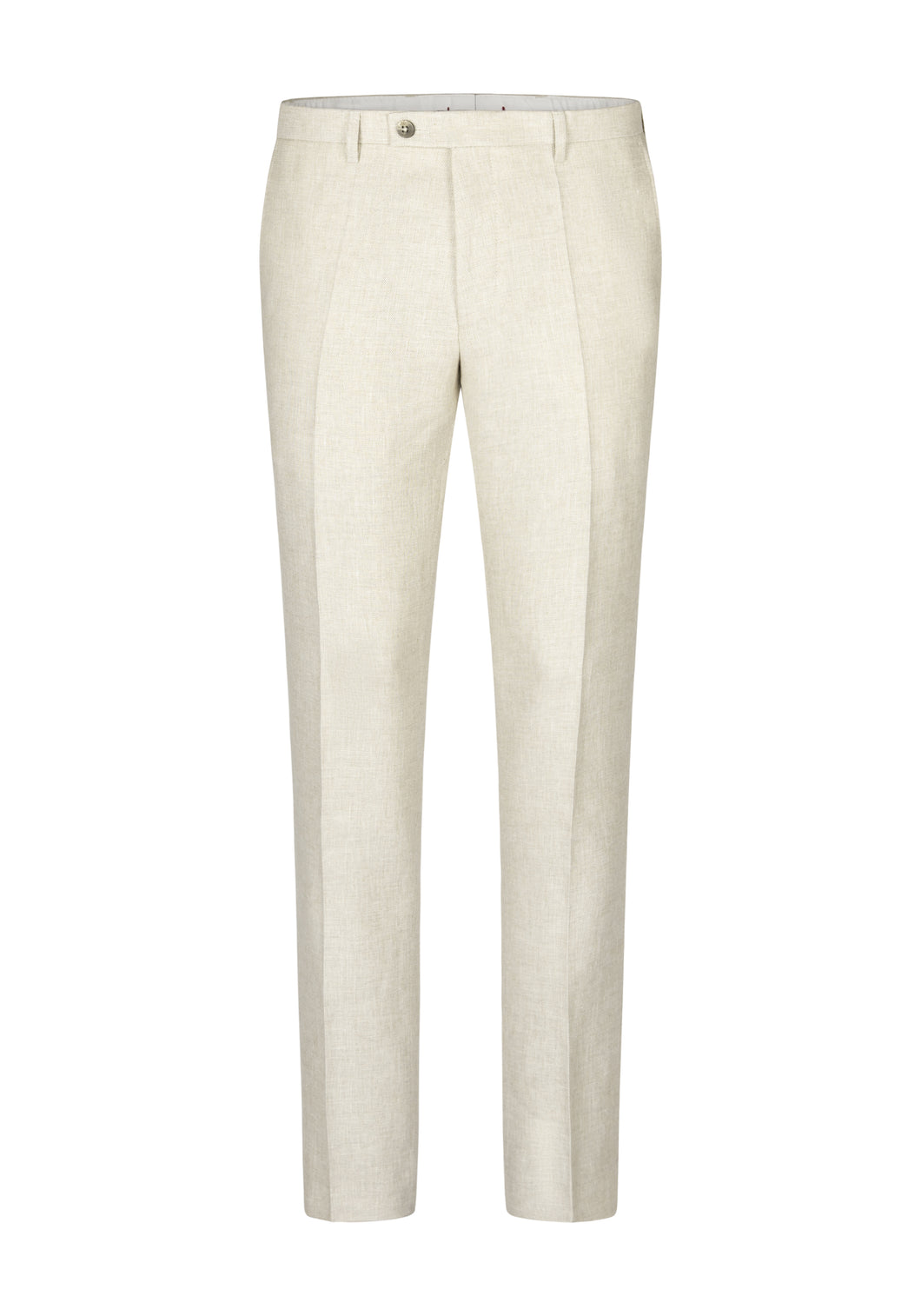 ROY ROBSON Slim Fit Linen and Cotton Trousers in Light Beige 08106 210