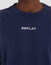 Load image into Gallery viewer, REPLAY T Shirt in Navy M6461 23178G
