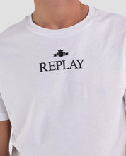 Load image into Gallery viewer, REPLAY T Shirt in White M6473 22980P
