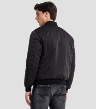 Load image into Gallery viewer, Replay Nylon Bomber Jacket with Zip Fastening
