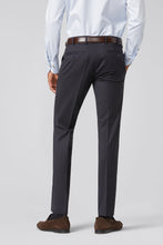 Load image into Gallery viewer, Meyer Fine Tropical Wool-Polyester Stretch Trousers Navy
